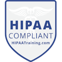 A picture of Stedi's HIPAA badge