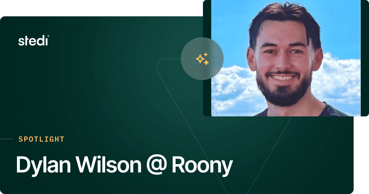 Spotlight: Dylan Wilson @ Roony - Stedi