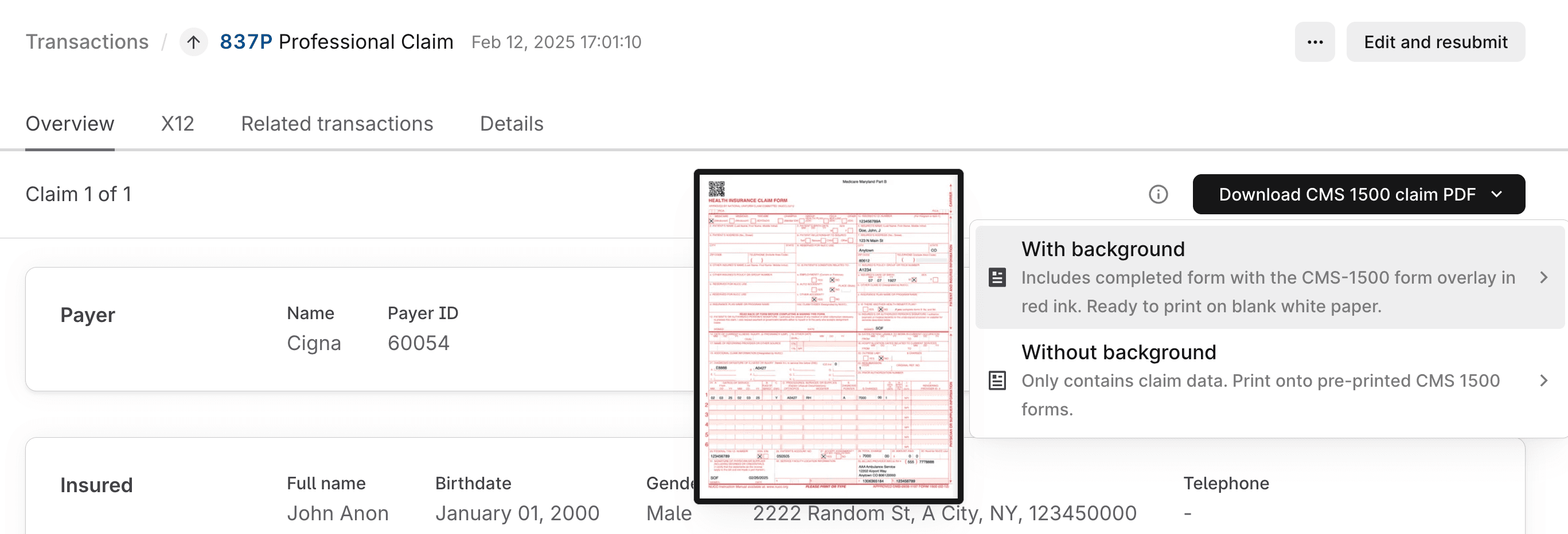CMS-1500 PDF download