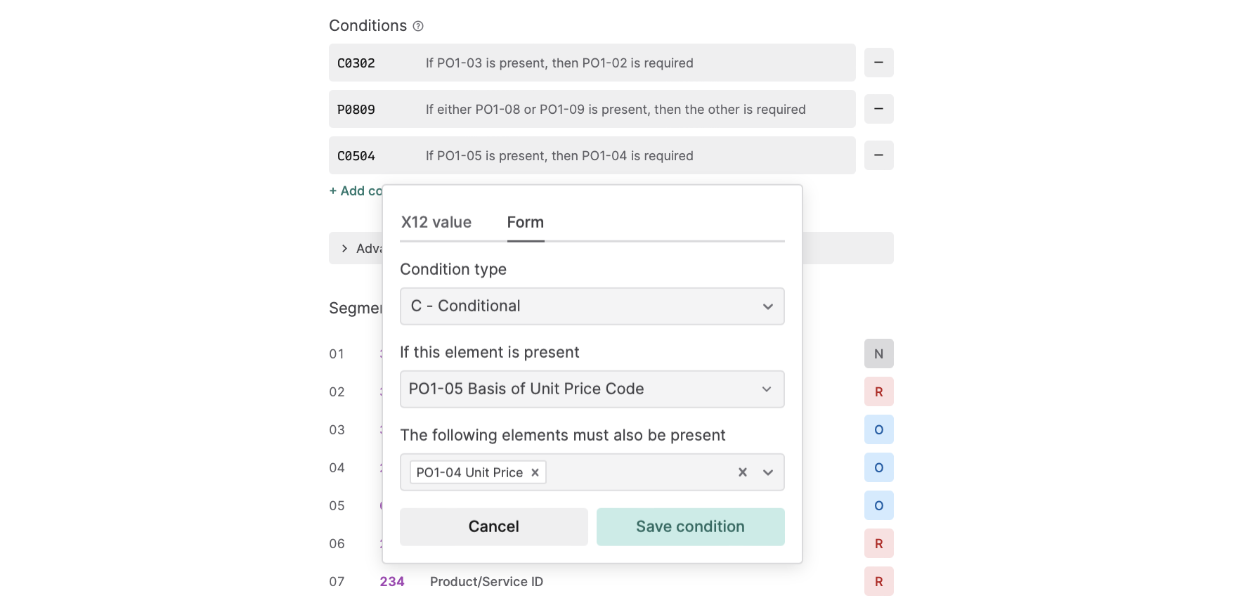 Relational Conditions in Guides