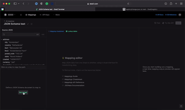 Edit JSON Schema