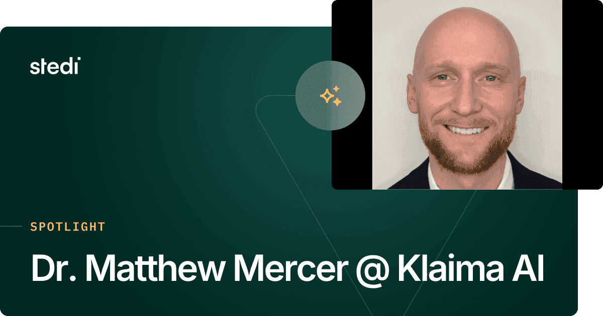Spotlight: Dr. Matthew Mercer @ Klaima AI