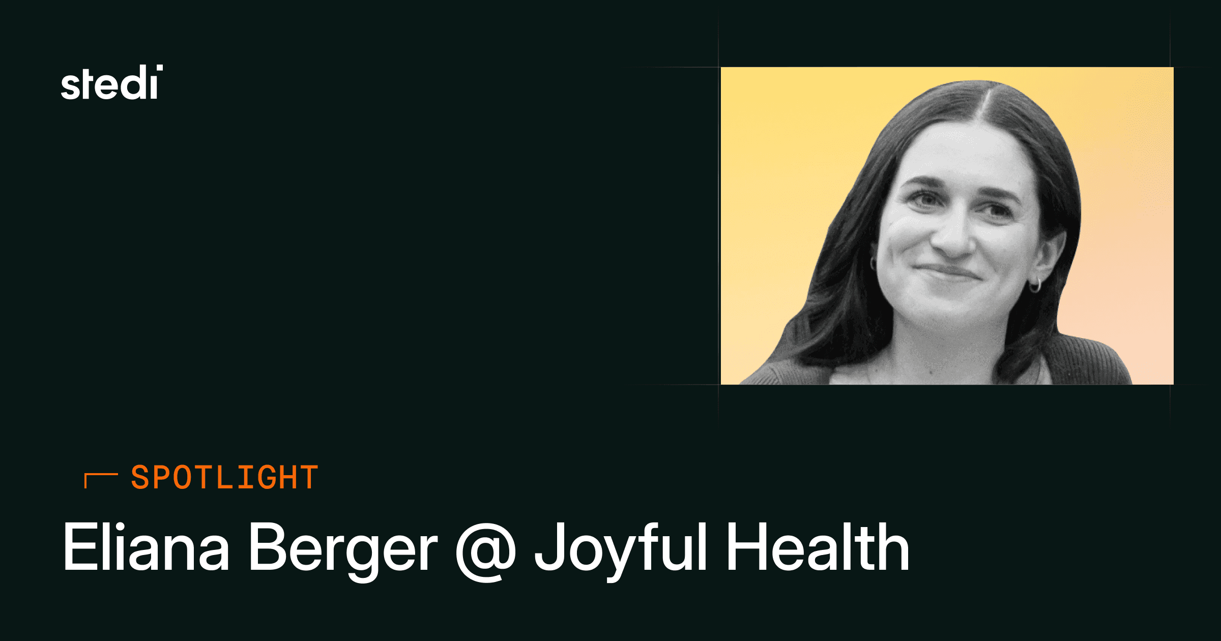 Eliana Berger @ Joyful Health