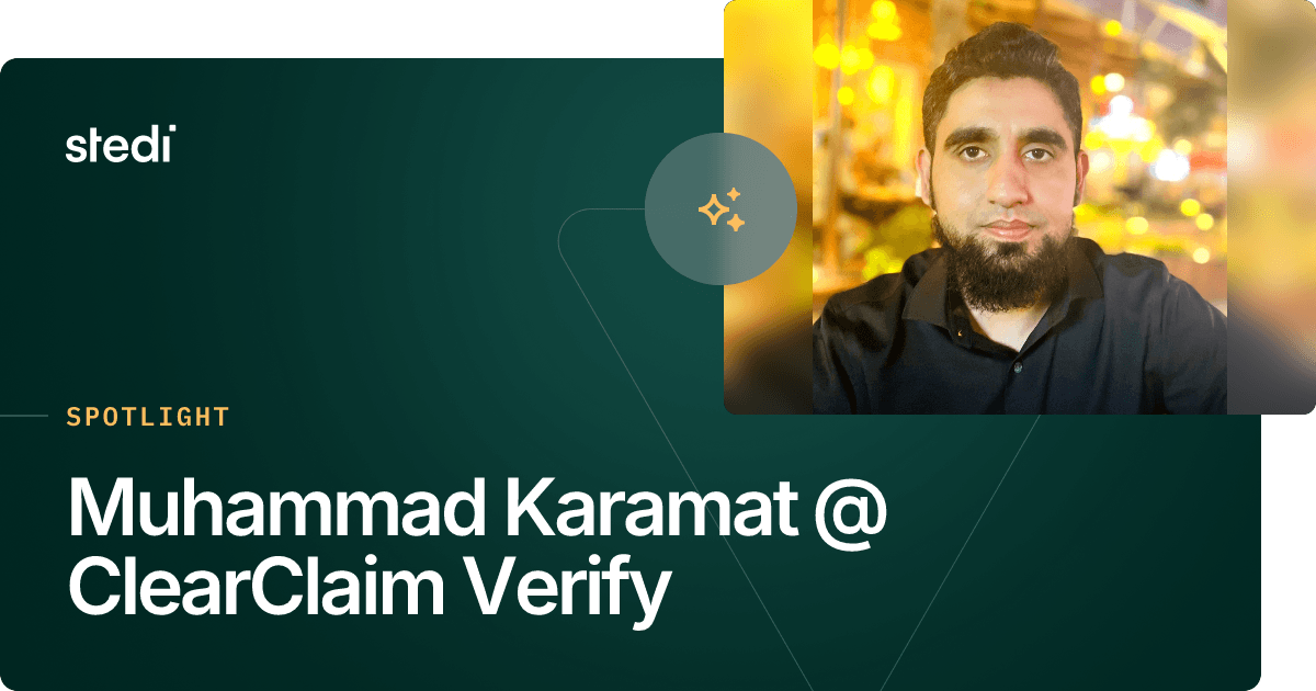 Spotlight: Muhammad Karamat @ ClearClaim Verify