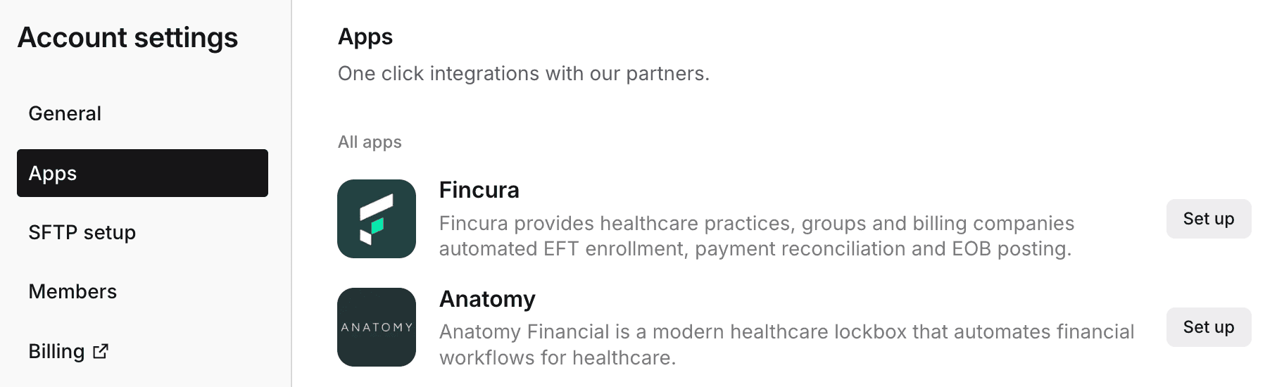 Stedi apps directory
